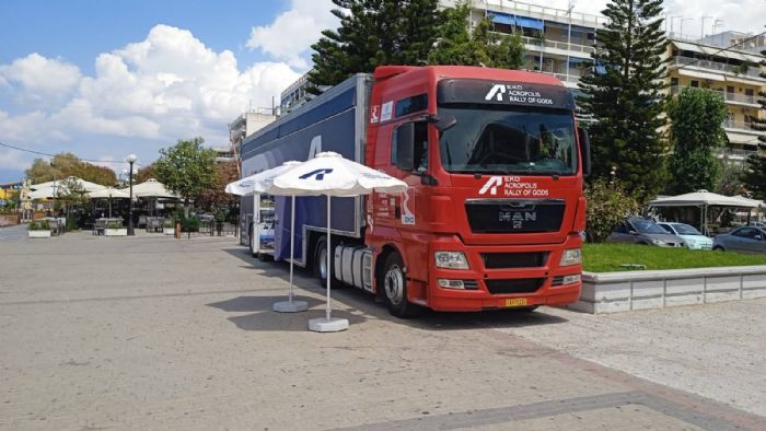 Ως τις 12 Σεπτεμβρίου θα διαρκέσει η περιοδεία του φορτηγού σε ελληνικές πόλεις.